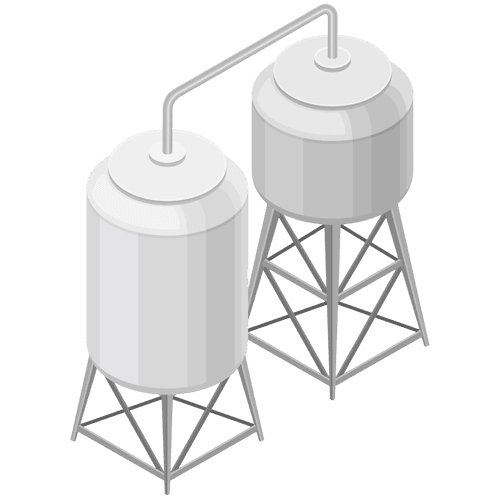 گروه چکش ساخت انواع مخازن و سیلوها